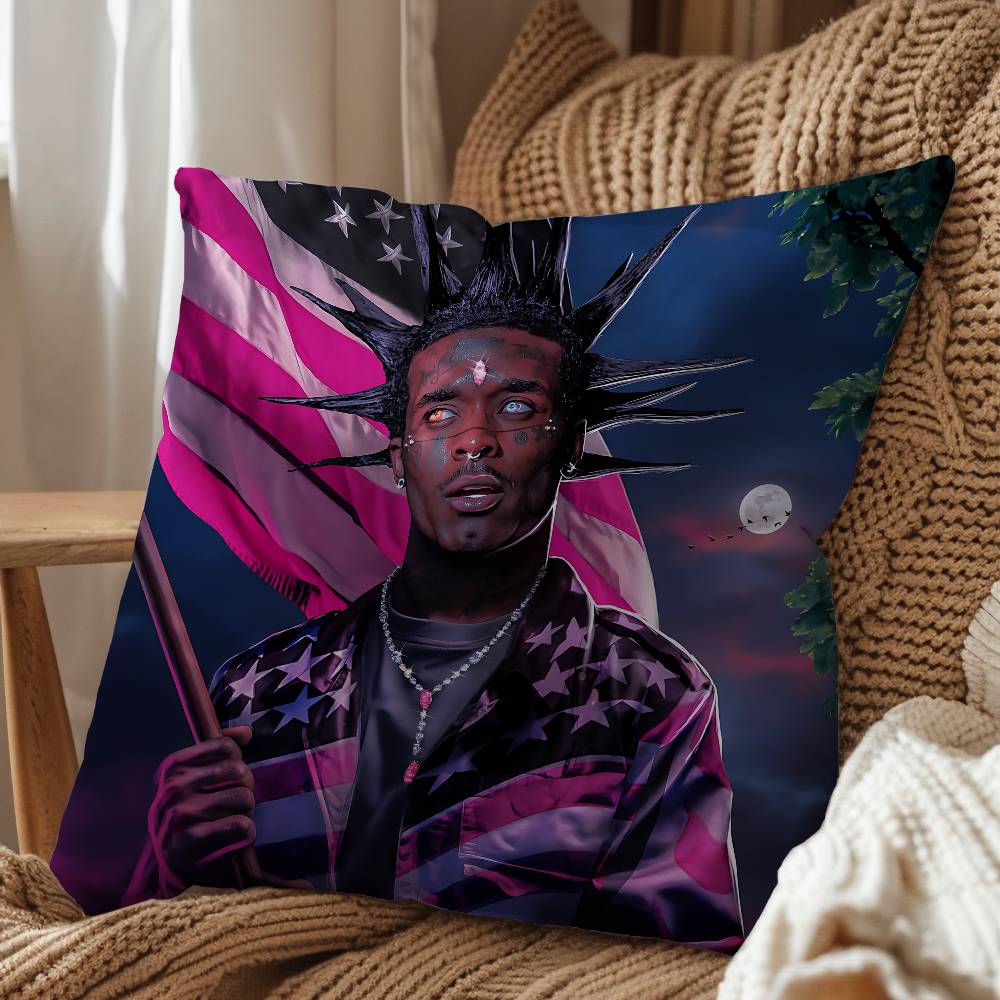 Что ты говоришь, Lil Uzi Vert Наволочка Наволочка Гостиная Диван Подушка Чехол Подходит Для Дома Спальни Комнаты Декор