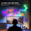 LED Hexagon Night Lights Smart Home Gaming Wall Lights Remote Control LED Panels Light Music Sync For Gaming Room Decor