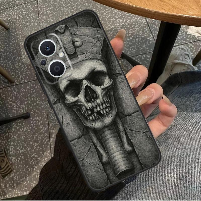 Древний Египет Фараон Для OPPO Reno 14F 13F 12F 11F 10 11 12 13 14 Pro 7 8 Lite 8T OPPO Find X5 X6 X8 X9 Pro Чехол
