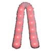 White Plush LED Flash Scarf Light Up Christmas Decoration Shining Luminous Glowing Scarf  Rave