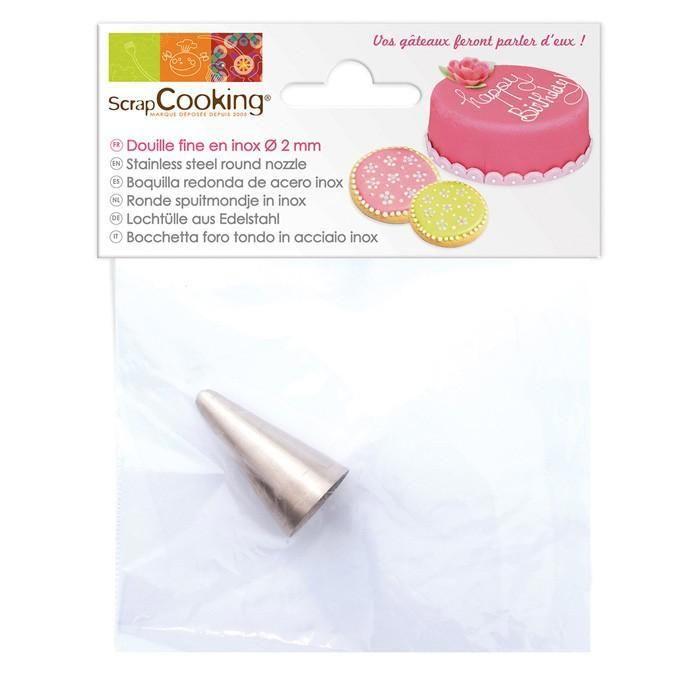 Thin Stainless Steel Pastry Nozzle