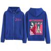 Anime The Apothecary Diaries Graphic Zipper Hoodie Men Women Hip-hop Sweatshirt Long Sleeves Loose Aesthetic Trend Zip Up Jacket