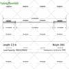 2.2M Olympic Straight Barbell Bar