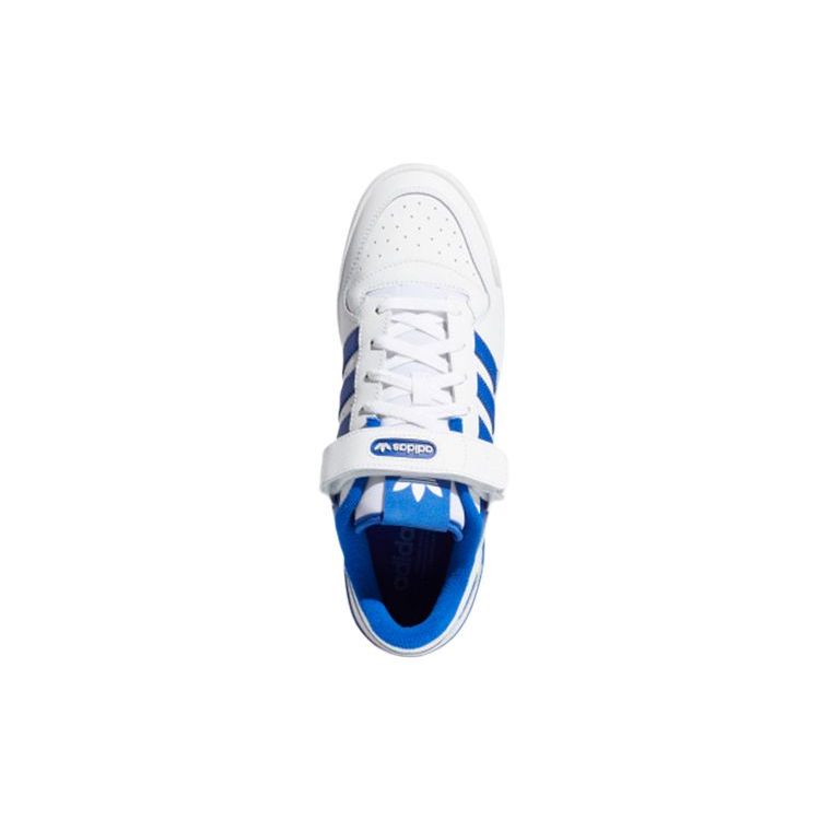adidas Forum Low White Royal Blue Кроссовки унисекс Cloud-White FY7756