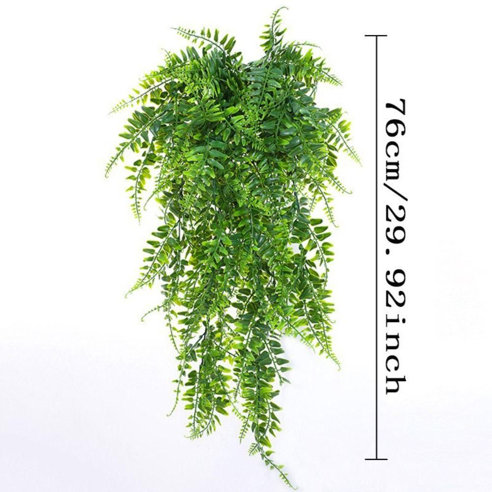 Hanging Persian Fern Leaves Plastic Fake Vine Grass Home Garden Room Decor  Wedding Party Wall