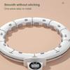 Weighted Infinity Smart Fitness Hoop 24 Detachable Knots Weight Hoop with Counter Women Weight Loss Hoop 2-in-1 Abdomen Fitness Message Equipment