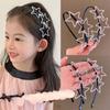 Fashion Star Rhinestone Hair Clips Girls Trendy Clips Hairbands Black Hair Hoop Headwear Girls Kids Hair Accessories