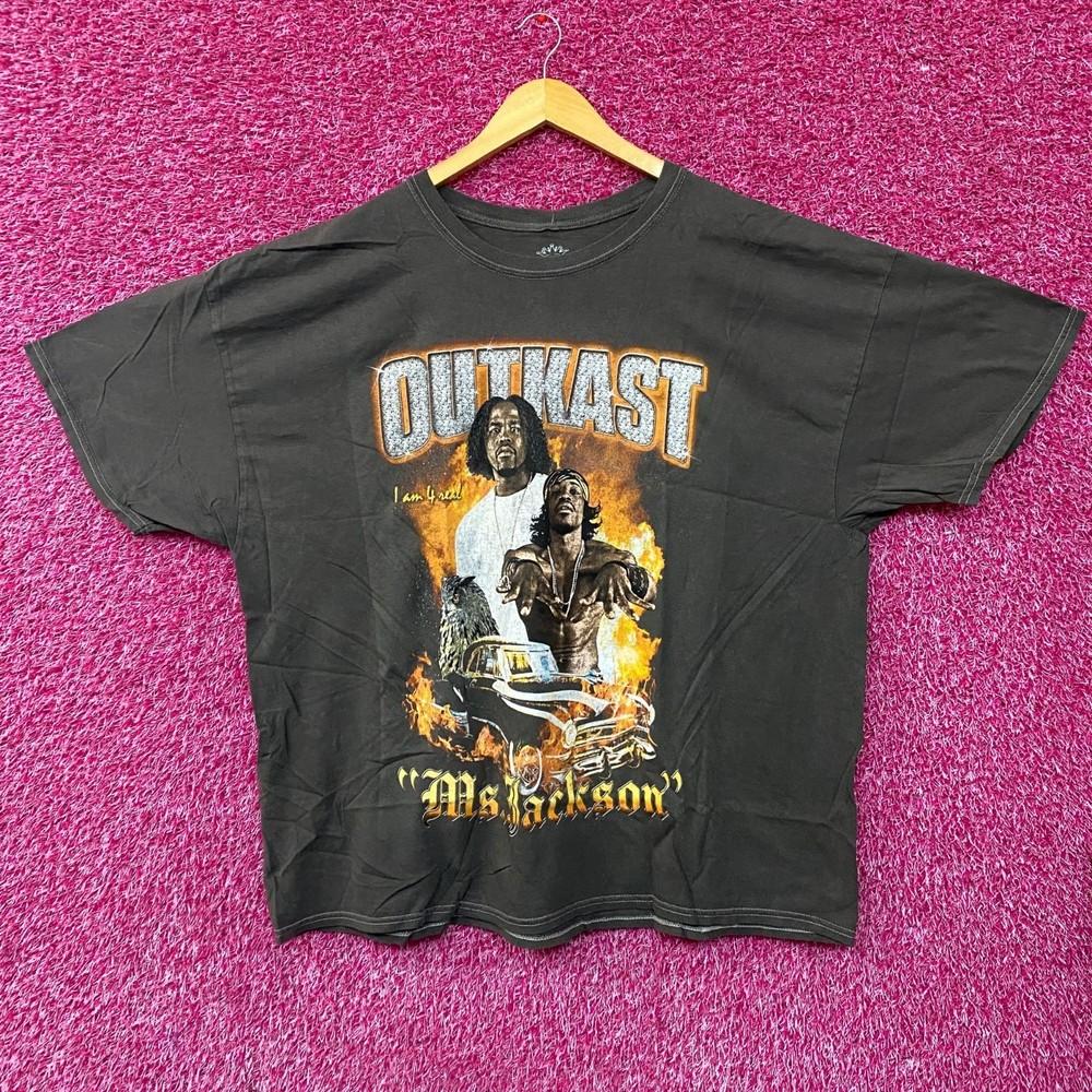 Outkast Ms. Jackson 2000#039;s Vintage Style TShirt L/XL Unisex T-Shirt