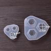 Силиконовая форма ромбовидной формы для изготовления ювелирных изделий DIY, литье из смолы, инструмент для ремесла
