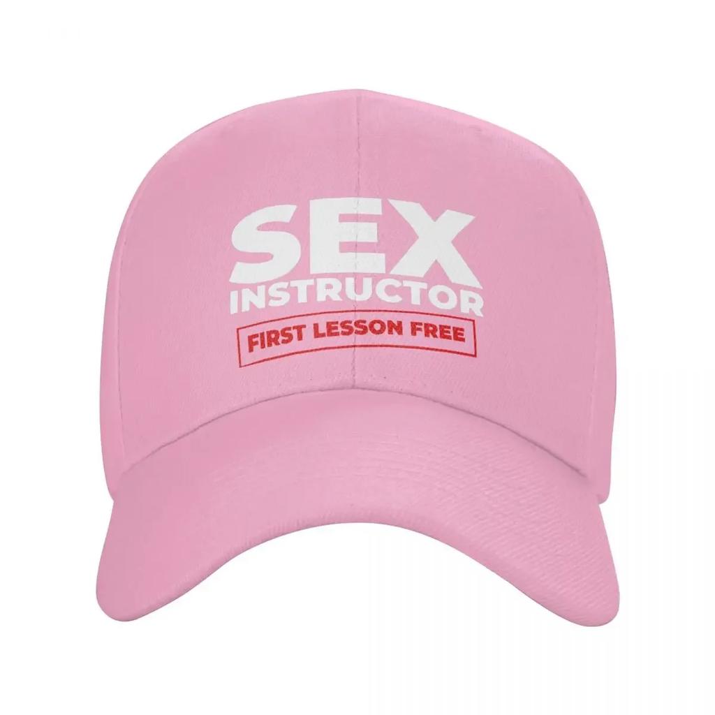 Classic Unisex Sex Instructor Baseball Cap Adult Adjustable Dad Hat for Unisex Women Sports Snapback Hats Summer Caps