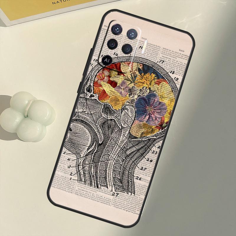 Чехол Brain Art для OPPO A53 A53S 2020 A5 A9 A31 A52 A72 A94 A74 A54 A83 A91 A93 A16 A15, задний чехол