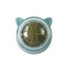 Cat Licking Toy Rotating Stickers Natural Wall-mounted with Increase Appetite Materials Self-adhesive Teeth Cleaning Freshing Breath Catnip Wall Ball