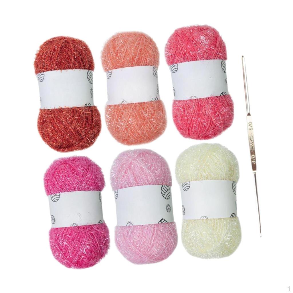 Scrubby Yarn Нитка для кухонного полотенца Удобная моющаяся, легкая в переноске, ручная вязка крючком для посуды