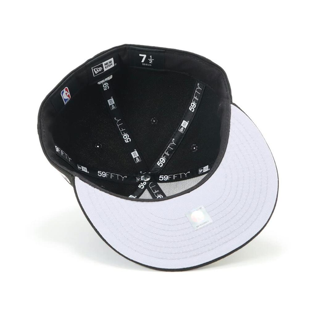 New Era 59FIFTY NBA Brooklyn Nets 7 Cap 5950 BRONET NBA BLK TEAM 25J 3/4