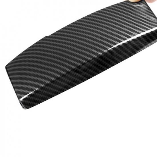 Carbon Texture Center Console Armrest Box Panel Cover For BMW 5 Series E60 04-10