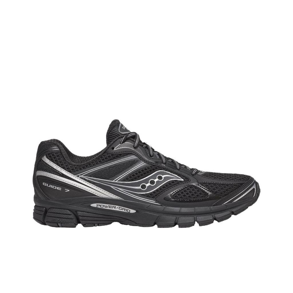 SAUCONY Мужские кроссовки ProGrid Guide 7 Черно-серебристые S70936-16