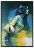Abstract Poster Painting Portrait