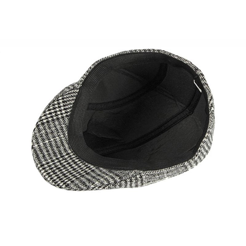 Осень-зима, толстые кепки газетчика, мужские классические береты в елочку, плоские кепки, винтажные береты, шапки художников в стиле Гэтсби, шляпа плюща для водителя, Boina