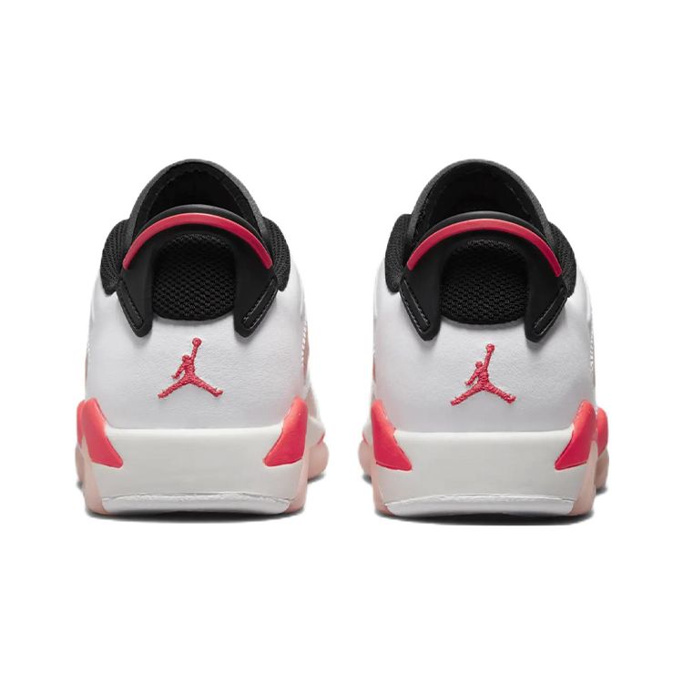Детские кроссовки Air Jordan 6 Retro Low GS Atmosphere White Infrared-23 768878-102