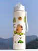 800ml Capybara Cute Water Cup with Straw & Handle Sports Water Bottle Portable Drinking Bottle for Boys Girls Daily Use