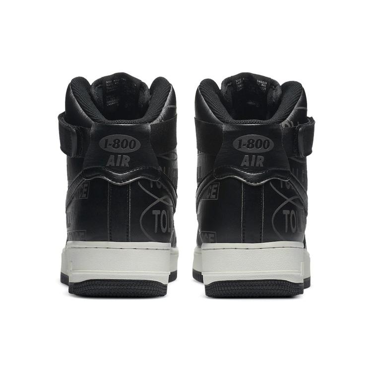 Nike Air Force 1 High '07 Premium 'Toll Free Pack - Черный' Мужские CU1414-001