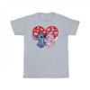 Disney Mens Lilo & Stitch Hearts T-Shirt