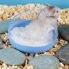 Pets Transparent Cage Toilet Hamster Sand Bath Box Hamster Bathroom Hamster Sand Bath Container
