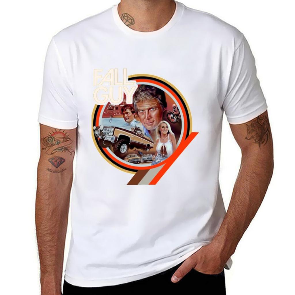The Fall Guy Tshirt Basic Plain Tee For Spring And Summer