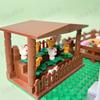 Городская Ферма Строительные Блоки MOC Животные Свинья Блоки Монтессори Игрушки для Детей Подарок Совместимые Friends Классические DIY Кирпичики Игрушки