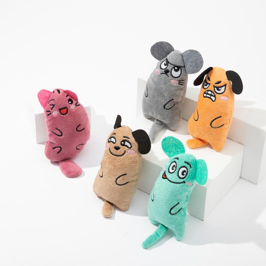 Плюшевая игрушка с кошачьей мятой для кошек - Снятие скуки и сжигание энергии