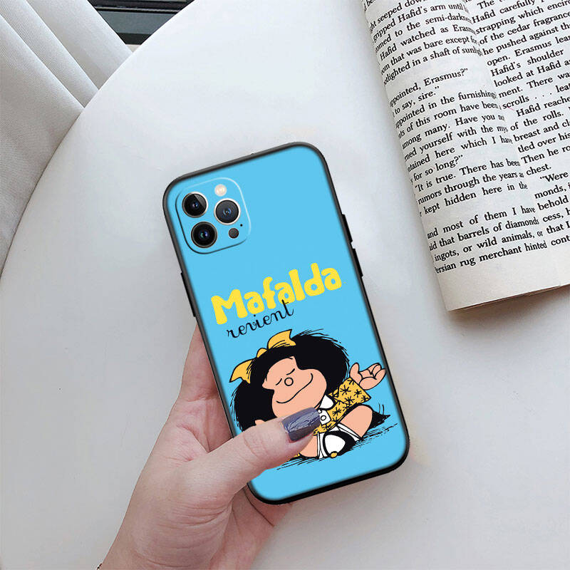 MH88 Чехол для телефона Mafalda для Samsung S20 S21 S22 S23 S24 FE Ultra Plus Lite S21S A55 A07 A17 F06 F16 M06 M16 M56 A36 A37 A57