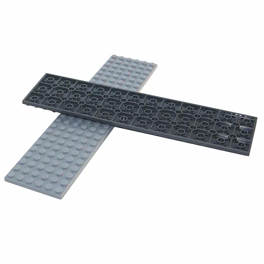 Size 6x24 Dot Plate 2PCS 3026 MOC Assemble Particles DIY Building Blocks 6*24 Figures Bricks Educational Creative Toys