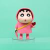Heart Shape Raincoat Crayon Shinchan Pvc Collectible Figure Model For Anime Fans