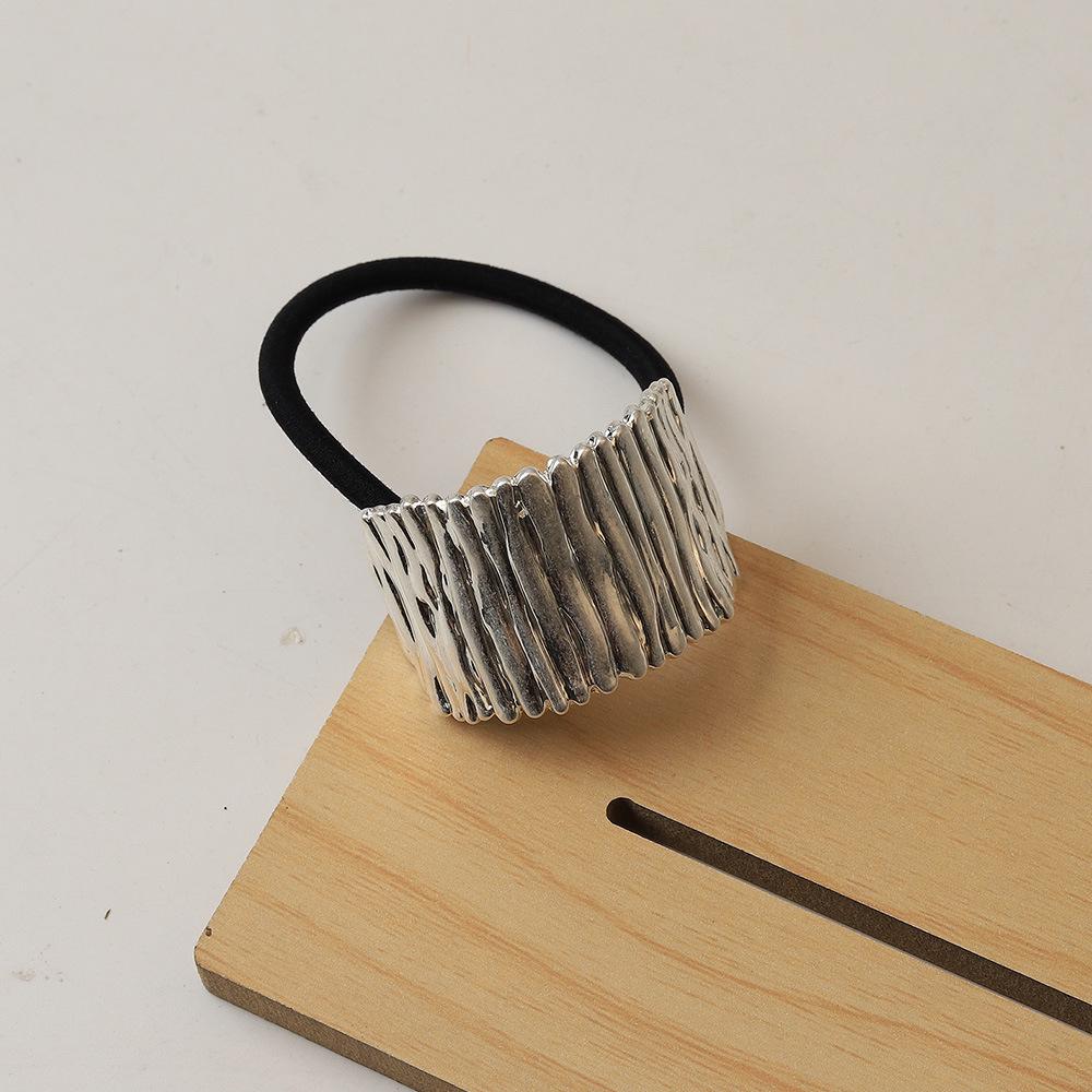 Блестящая веревка для волос из сплава: Износостойкий, красочный, стильный аксессуар для волос для женщин