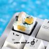 Siam Li Pu Cute Translucent Resin ESC Keycap - Creative Personalized Mechanical Keyboard Gift