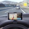 Автомобильный держатель с зажимом для приборной панели Автомобильный держатель для телефона Поворотная на 360 градусов подставка для крепления дисплея GPS-кронштейн
