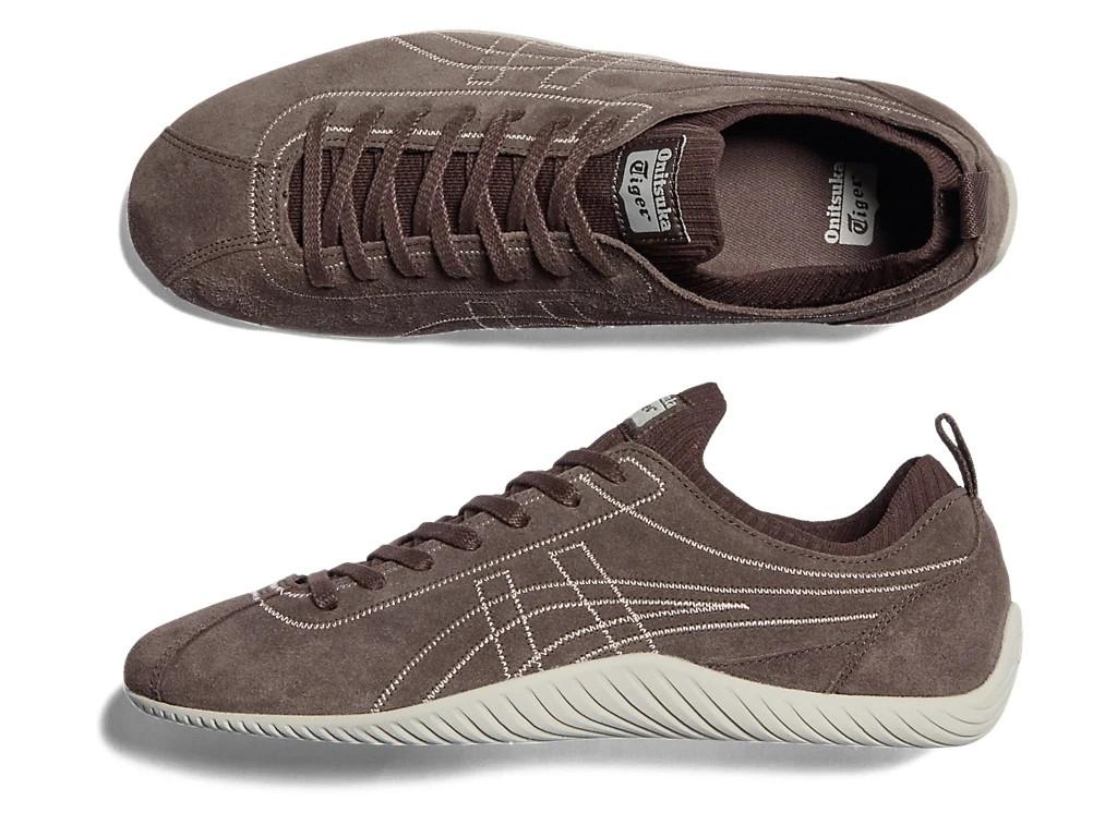 1183C489-201 Onitsuka Tiger Sclaw Licorice Brown Dusty Steppe (Men's)