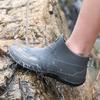 Short Tube Unisex Rain Boots: Lightweight, Waterproof, Low-top Rubber Shoes for Outdoor Use