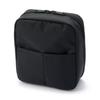 MUJI Нейлоновая косметичка 16 x 14 x 6 83458270, Черный, Прибл.. см,