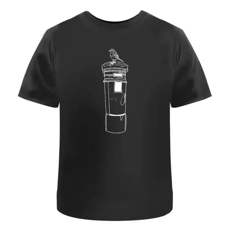 Post Box With Robin Cotton T Shirt Ta