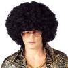 Black Afro Curly Wig Adult Fancy Dress 70s Themed Party Cosplay Disco Unisex