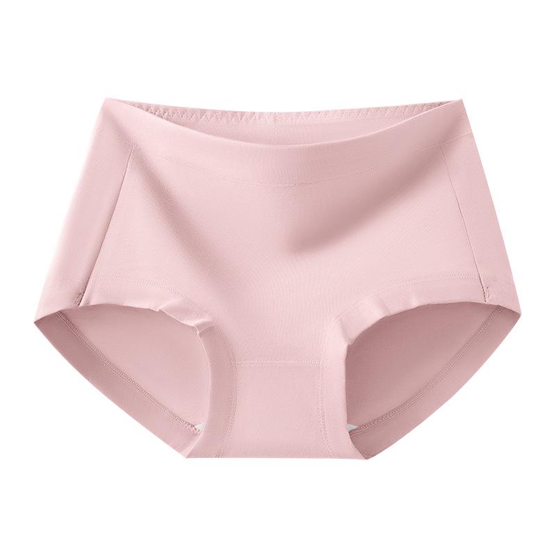 Women's Pure Cotton Antibacterial Mid-High Waist Briefs - 7A Grade, Comfortable, Hip Lifting