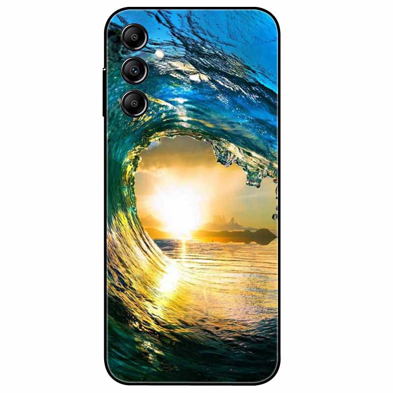 Силиконовый чехол для телефона Samsung Galaxy A54 5G A34 A14 A24 Чехол Защитный Мягкий ТПУ Кошка Para Funda для SAMSUNG A54 A 54 Модный