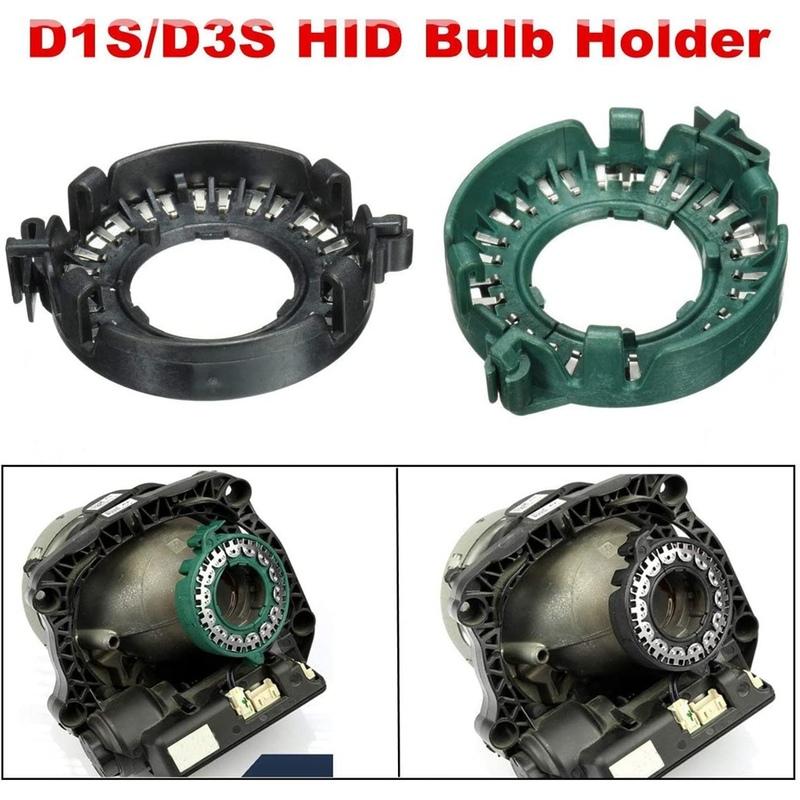 2 шт. Адаптер-держатель лампы ксеноновой HID D1S D3S, зажимное кольцо-фиксатор 63117162087 для BMW 1 3 5 7 Серии X5 X6