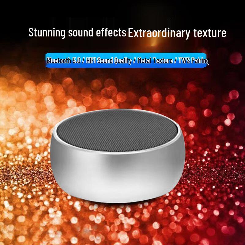 BS01: Компактная Bluetooth-колонка для кемпинга на открытом воздухе, путешествий и домашнего использования