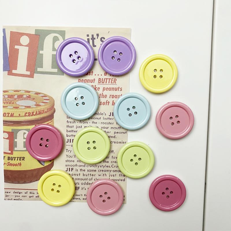 Набор цветных магнитов на холодильник 6/12 шт. Украшение для дома Пластиковая наклейка на холодильник Корейский стиль 3 см