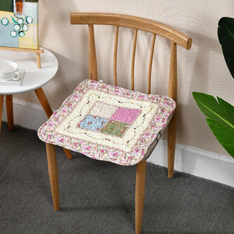 Подушка для стула с завязками, подушка для стула, фермерский дом, цветочное кухонное обеденное сиденье G