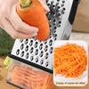 Cheese Grater with Container 4 Sided Stainless Steel Graters for Kitchen Professional Box Grater for Parmesan Vegetables