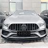 For 2019-2023 Mercedes Benz A Class W177 A45 A45S AMG Car Front Bumper Lip Lower Blade Auto Spoiler Splitter Body Kits Tuning