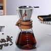 Glass Coffee Pot Stainless Steel Coffeeware Coffee Maker Tea Pot Home